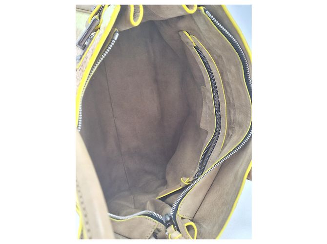 #barbara bui #borsa a mano #tote bag Marrone Beige Stampa python Giallo Taupe Crema Cognac Bianco sporco Corallo Nocciola Bronzo Castagno Marrone chiaro Caramello Marrone scuro Rame Cammello - vista 6