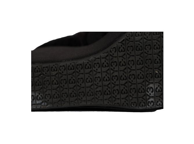 Y3 Stivaletti Y-3 neri in pelle e neoprene Nero - vista 7