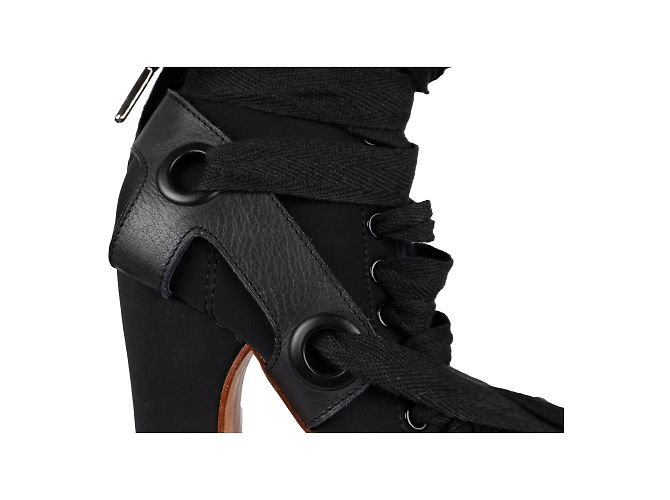 Autre Marque Collezione Privée Scarpe con tacco stringate Nero - vista 5