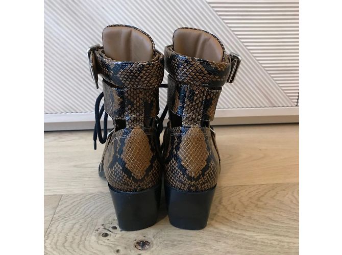Chloé Botines CHLOE T.EU 38 Cuero Camello - vista 6