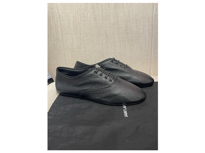 SAINT LAURENT Mules e zoccoli T.EU 41 Pelle Nero - vista 7