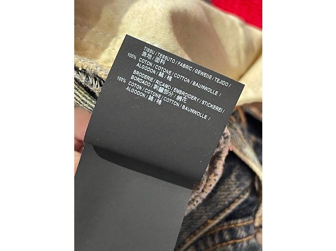 Shorts SAINT LAURENT T.FR 40 Algodón Azul - vista 9
