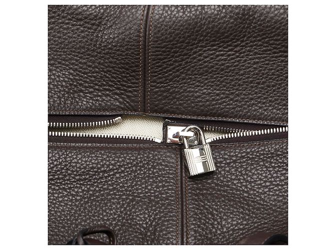 Hermès Hermes Brown Clemence Victoria 50 Marrone Marrone scuro - vista 10