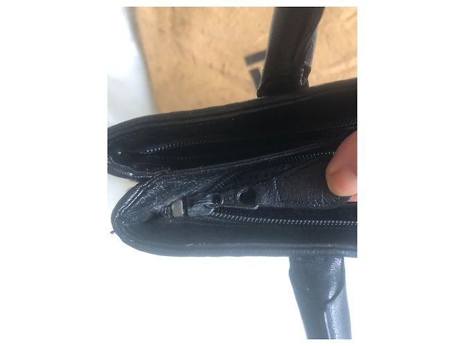Borsa Fendi in pelle intrecciata nera Nero - vista 7