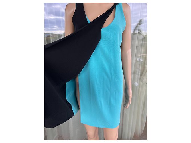 Calvin Klein Minikleid schwarz blau Polyester - Ansicht 5