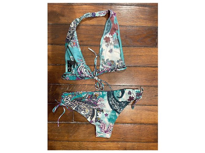 ETRO Bademode T.IT 44 Synthetisch Grün - Ansicht 4