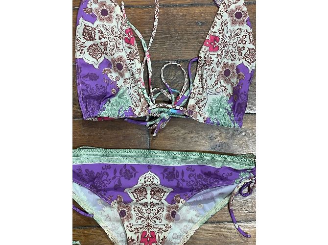 ETRO Badebekleidung T.IT 44 Synthetisch Lila - Ansicht 3