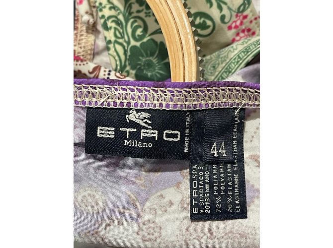 ETRO Badebekleidung T.IT 44 Synthetisch Lila - Ansicht 7