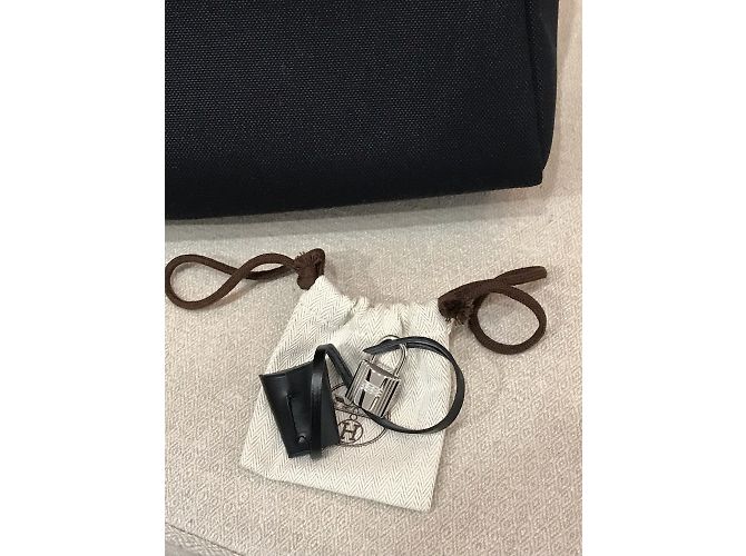 Herbag Hermès HERMES Zaini T.  stoffa Nero - vista 12