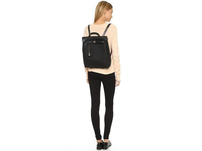 Herbag Hermès HERMES Zaini T.  stoffa Nero - vista 14
