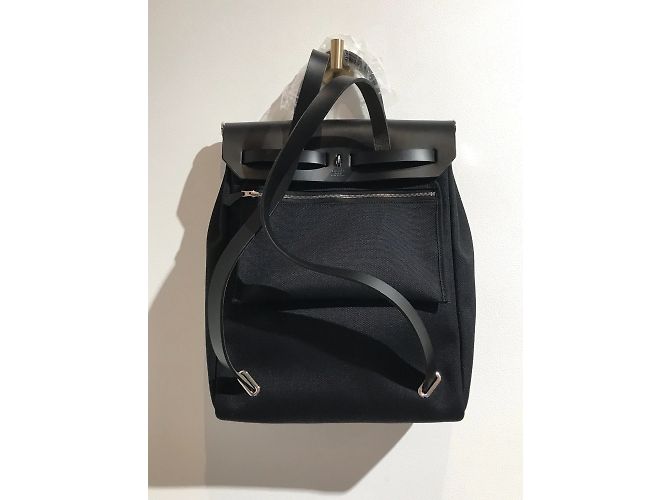 Herbag Hermès HERMES Zaini T.  stoffa Nero - vista 6