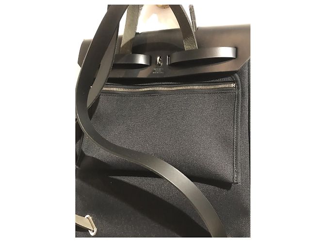 Herbag Hermès HERMES Zaini T.  stoffa Nero - vista 7