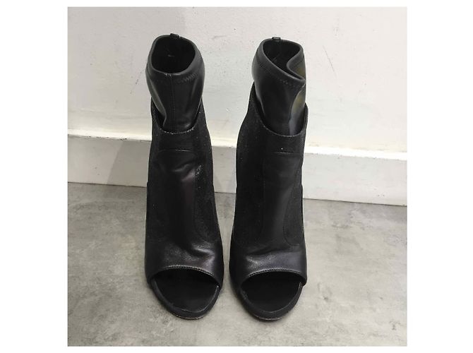 GIUSEPPE ZANOTTI Botines T.EU 37.5 Cuero Negro - vista 2