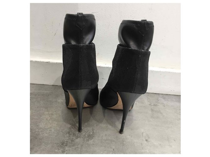 GIUSEPPE ZANOTTI Botines T.EU 37.5 Cuero Negro - vista 3