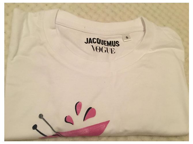 Camiseta Jacquemus para Vogue blanca de algodón Blanco - vista 7