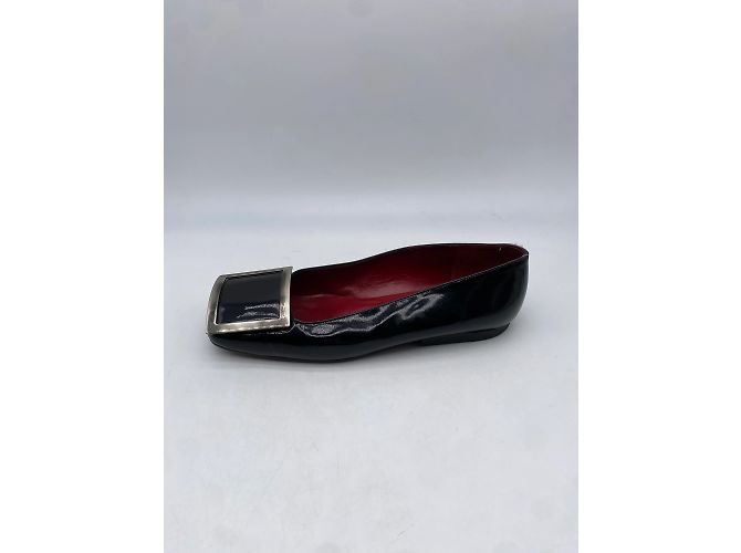 Yves Saint Laurent Absätze T.EU 36 Lackleder Schwarz - Ansicht 2