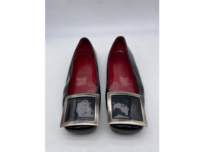 Yves Saint Laurent Absätze T.EU 36 Lackleder Schwarz - Ansicht 3