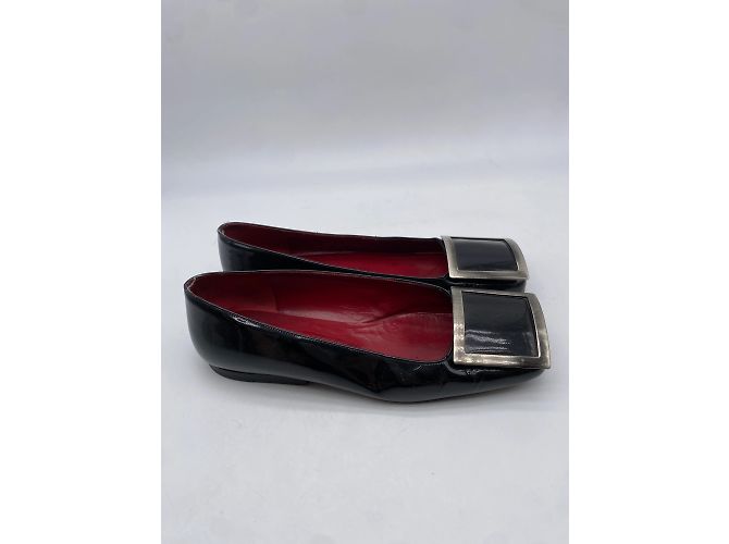 Yves Saint Laurent Absätze T.EU 36 Lackleder Schwarz - Ansicht 4