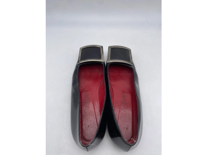 Yves Saint Laurent Absätze T.EU 36 Lackleder Schwarz - Ansicht 6