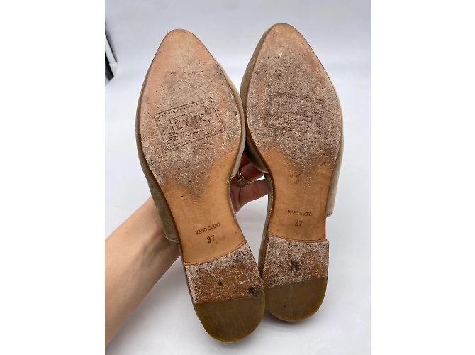 Autre Marque Mule e zoccoli Zyne T.EU 37 Velluto Beige - vista 5