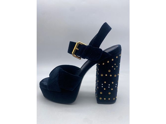 MAJE  Sandals T.eu 37 velvet - view 2