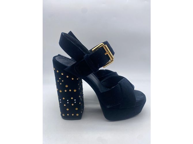 MAJE  Sandals T.eu 37 velvet - view 4