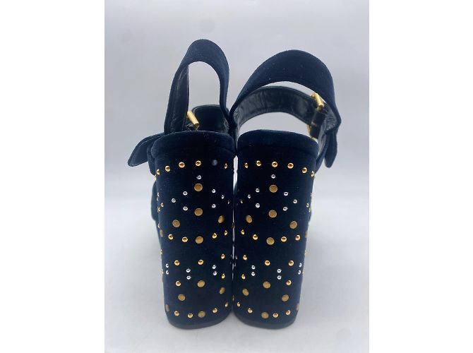 MAJE  Sandals T.eu 37 velvet - view 5
