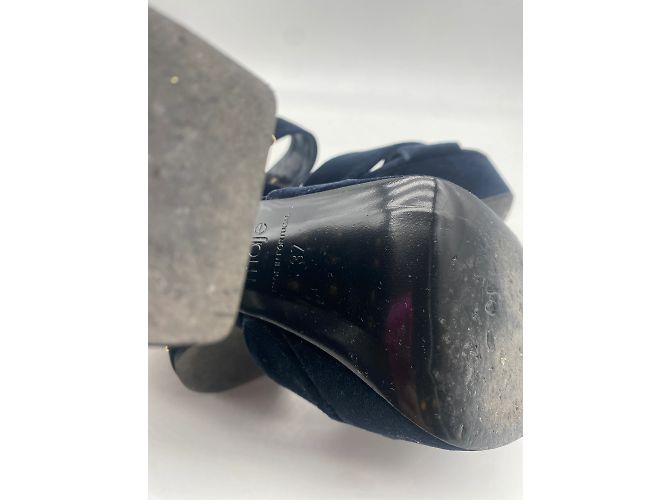 MAJE  Sandals T.eu 37 velvet - view 7