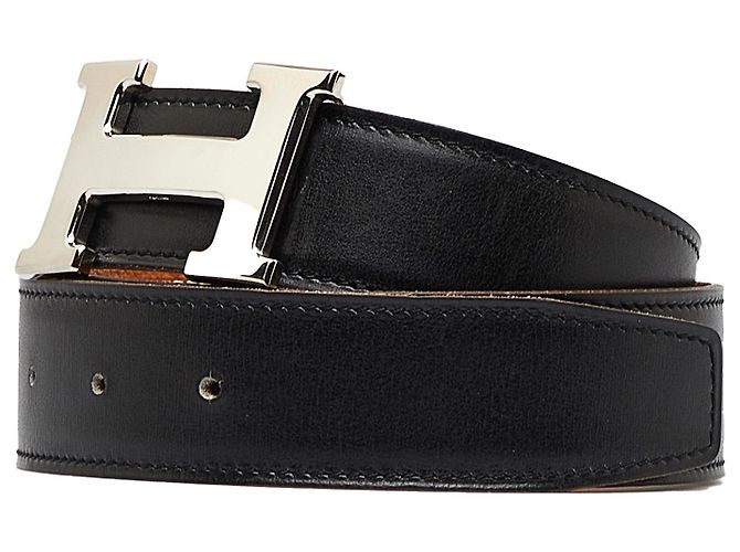 Hermès Cintura reversibile Hermes nera Constance Nero - vista 2