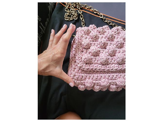 Autre Marque Borsa a mano Lulu by liliana K Rosa - vista 11