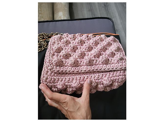 Autre Marque Borsa a mano Lulu by liliana K Rosa - vista 12