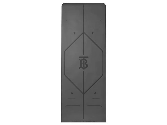 Tapete de ioga Burberry Liforme Monogram Marrom e Cinza - vista 6