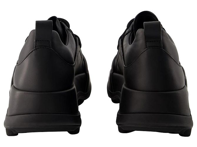 Scarpe da ginnastica Jil Sander - Pelle - Nere - vue 3
