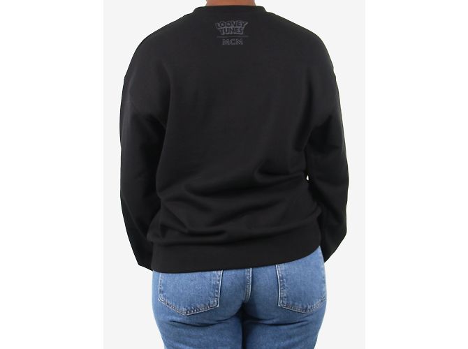 MCM Schwarzer Looney Tunes-Pullover – Größe L - Ansicht 3