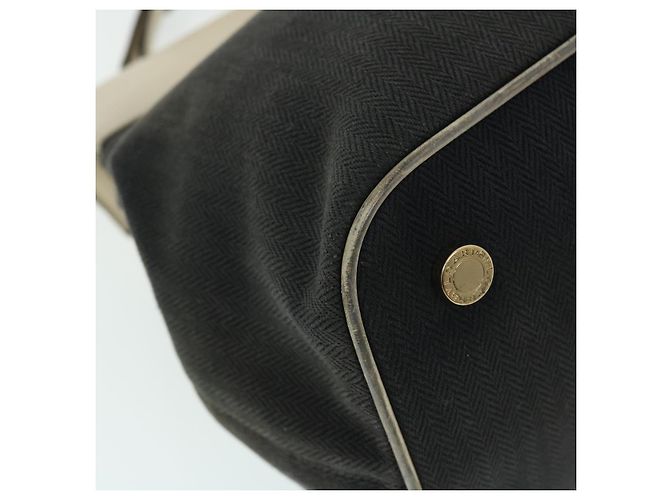 Bulgari Borsa a tracolla BVLGARI Isabella Rossellini in tela 2modo Black Auth bs7634 Nero - vista 15