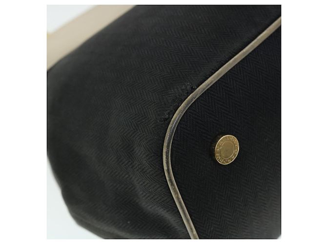 Bulgari Borsa a tracolla BVLGARI Isabella Rossellini in tela 2modo Black Auth bs7634 Nero - vista 17