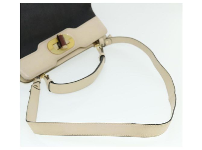 Bulgari Borsa a tracolla BVLGARI Isabella Rossellini in tela 2modo Black Auth bs7634 Nero - vista 7