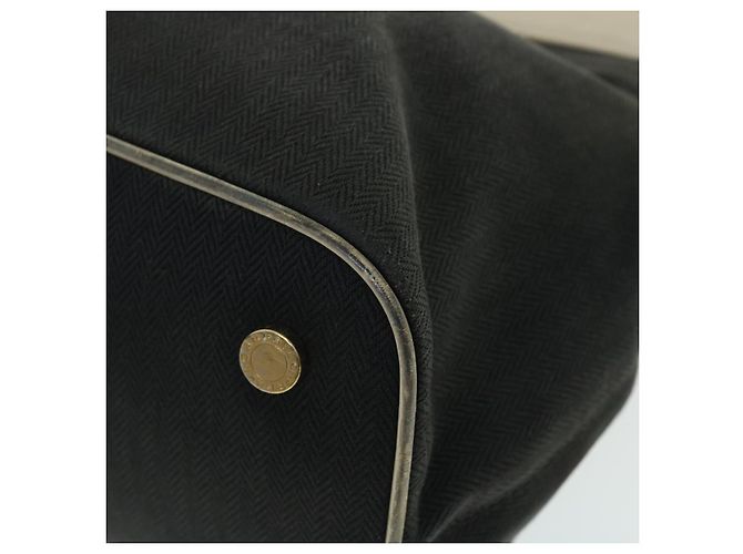 Bulgari Borsa a tracolla BVLGARI Isabella Rossellini in tela 2modo Black Auth bs7634 Nero - vista 9