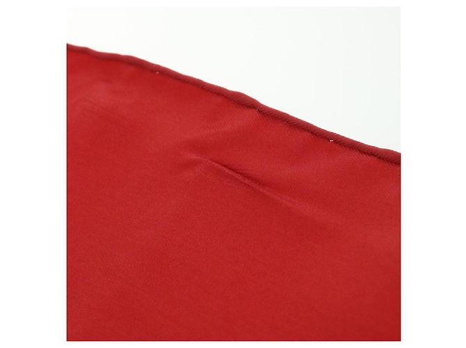 Hermès HERMES CARRE 90 BRIDES de GALA Scarf Silk Red Auth 51348 - view 12