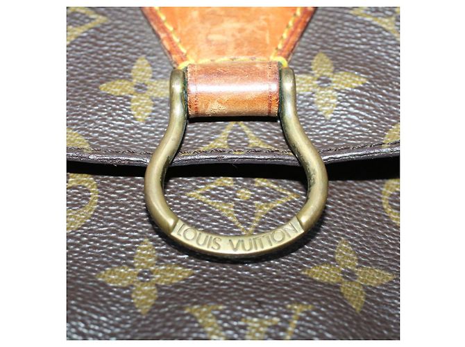 Saint-Cloud LOUIS VUITTON Monogram Saint Cloud GM Borsa a tracolla M51242 LV Auth th3921 Monogramma - vista 19