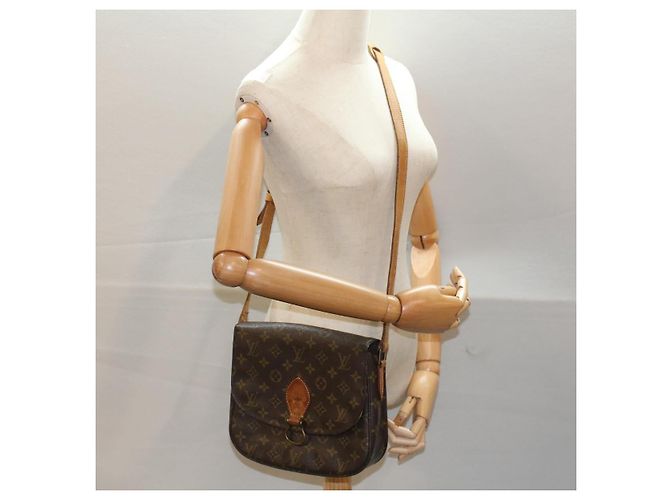 Saint-Cloud LOUIS VUITTON Monogram Saint Cloud GM Borsa a tracolla M51242 LV Auth th3921 Monogramma - vista 25