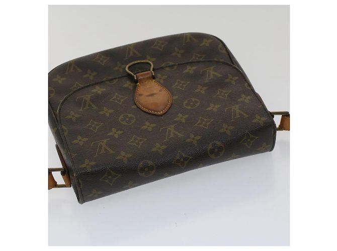 Saint-Cloud LOUIS VUITTON Monogram Saint Cloud GM Borsa a tracolla M51242 LV Auth th3921 Monogramma - vista 6