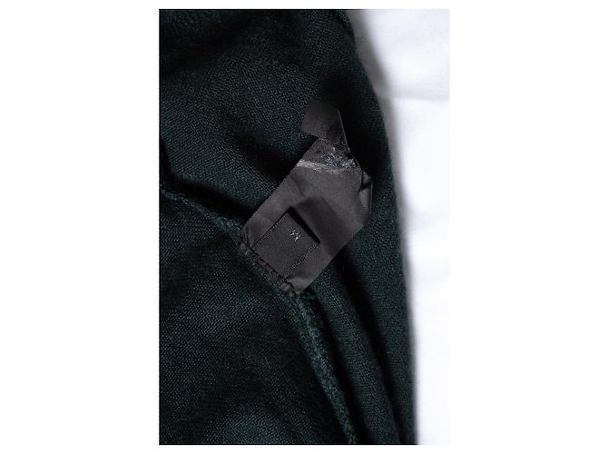 Autre Marque Donna Karan, Kurzarm-Strickoberteil Grün - Ansicht 5