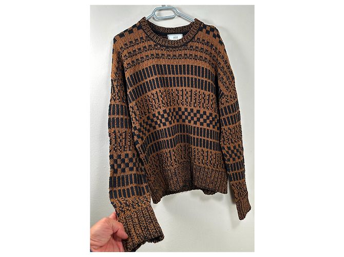 Ami Paris Sweaters Brown Black Multiple colors - view 5
