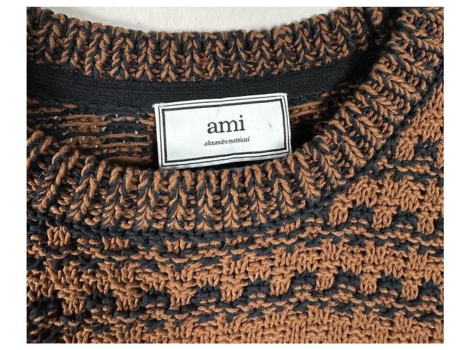 Ami Paris Sweaters Brown Black Multiple colors - view 7