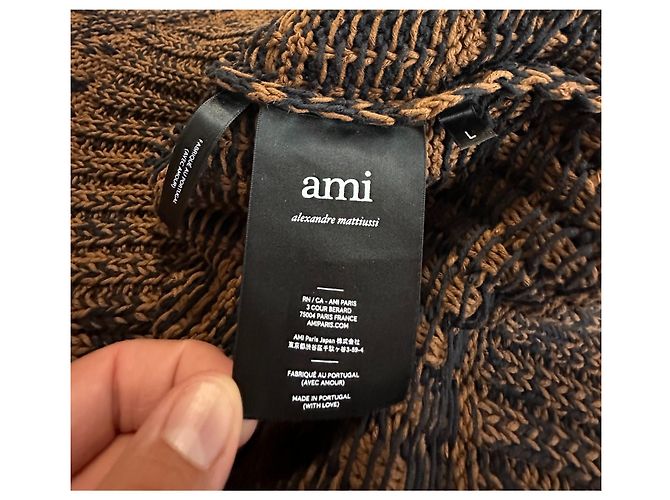 Ami Paris Sweaters Brown Black Multiple colors - view 9