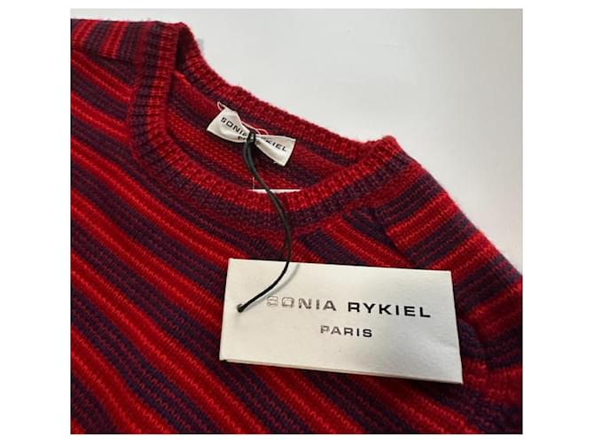 Sonia Rykiel Malhas Vermelho Azul - vista 2