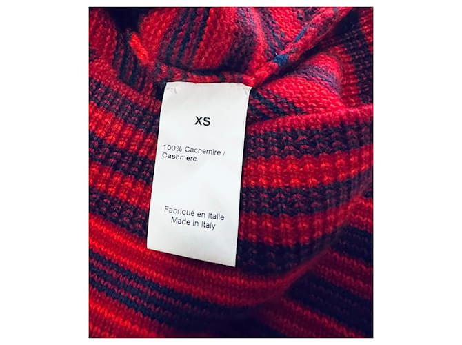 Sonia Rykiel Malhas Vermelho Azul - vista 3