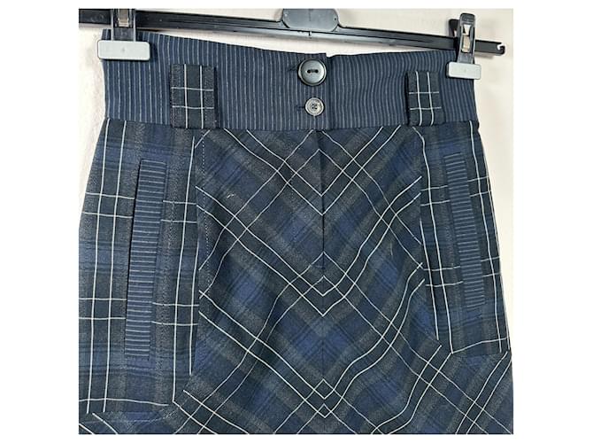 Kenzo gonne Blu Multicolore - vista 2