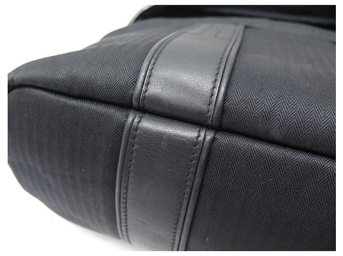 Hermès BORSA DA BAGNO HERMES VANITY ACAPULCO IN TELA E PELLE Nero - vista 11